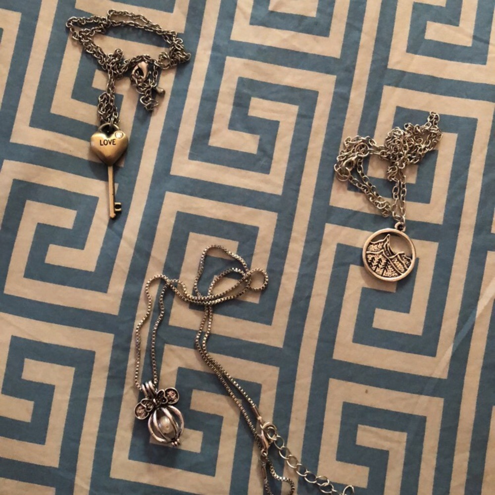 Three Necklaces One Price